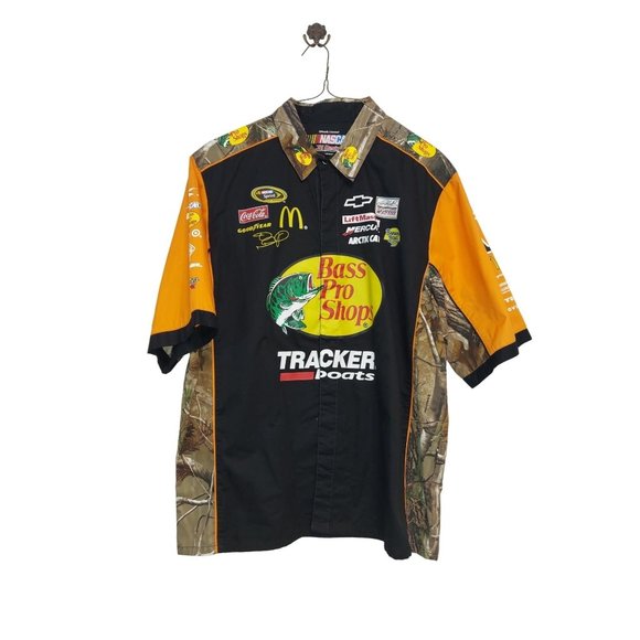 Nascar | Shirts | Martin Truex Jr 78 Bass Pro Shop Nascar Pit Shirt ...